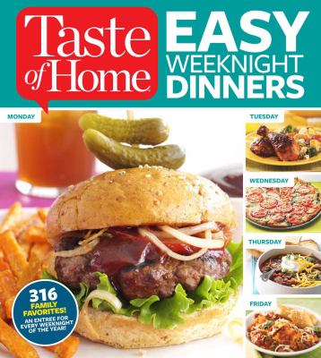 Easy weeknight dinners cover image