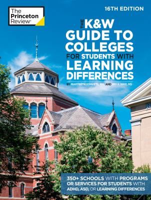 The K&W guide to colleges for students with learning differences cover image