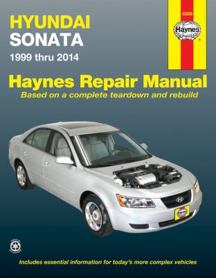 Hyundai Sonata automotive repair manual cover image