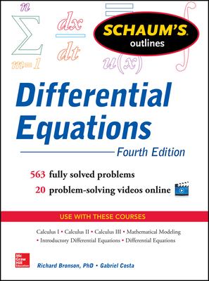 Differential equations cover image