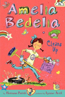 Amelia Bedelia cleans up cover image