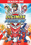 Digimon fusion. Season one cover image