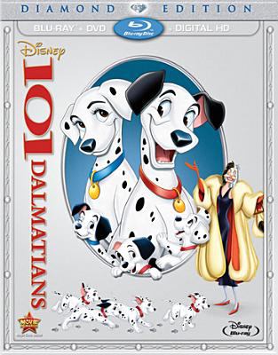 One hundred and one Dalmatians [Blu-ray + DVD combo] cover image