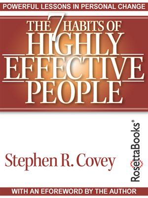 The 7 habits of highly effective people cover image