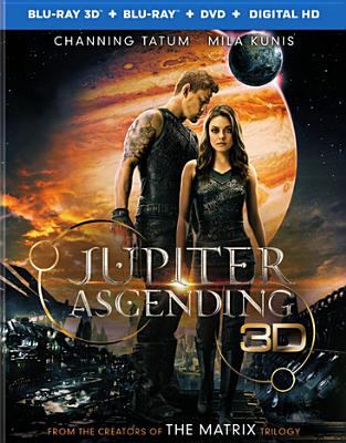 Jupiter ascending [3D Blu-ray + Blu-ray + DVD combo] cover image