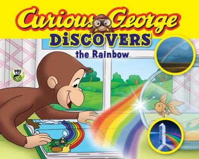 Curious George discovers the rainbow cover image