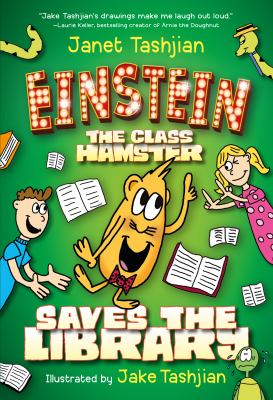 Einstein the class hamster saves the library cover image