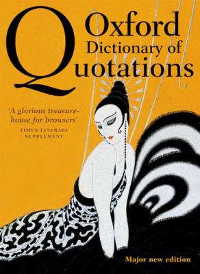Oxford dictionary of quotations cover image