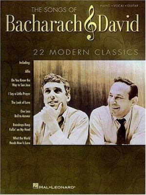The songs of Bacharach & David cover image