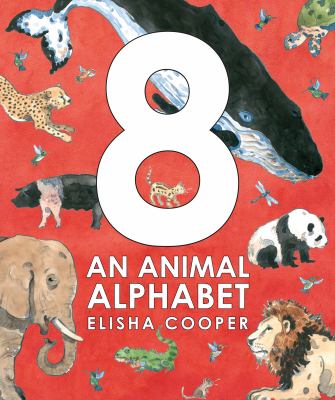 8, an animal alphabet cover image