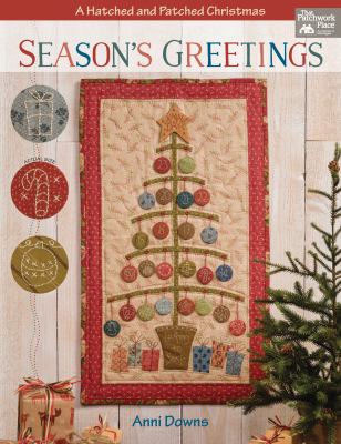 Season's greetings : a hatched and patched Christmas cover image