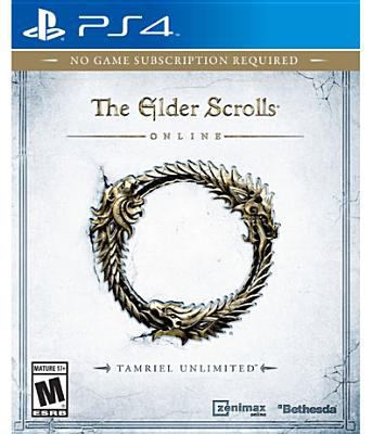 The Elder Scrolls online. Tamriel unlimited [PS4] cover image