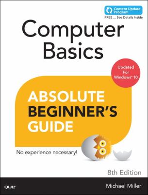 Computer basics absolute beginner's guide, Windows 10 edition cover image
