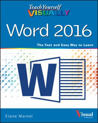 Teach yourself visually Word 2016 cover image