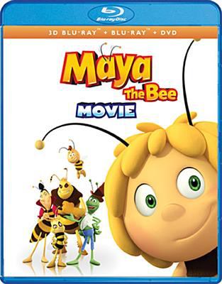 Maya the bee movie [3D Blu-ray + Blu-ray + DVD combo] cover image