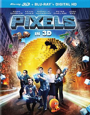 Pixels [3D Blu-ray + Blu-ray combo] cover image