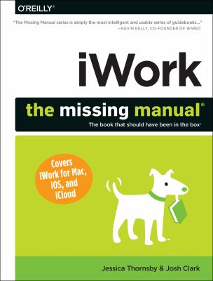 iWork : the missing manual cover image