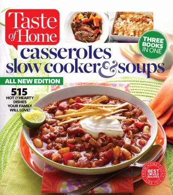 Casserole, slow cooker & soups cover image