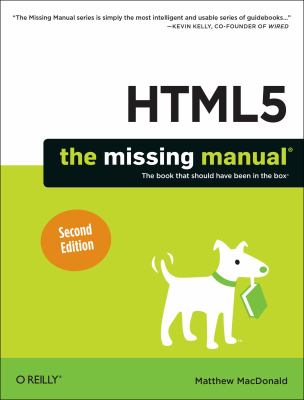 HTML5 : the missing manual cover image