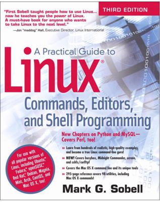 A practical guide to Linux commands, editors, and shell programming cover image
