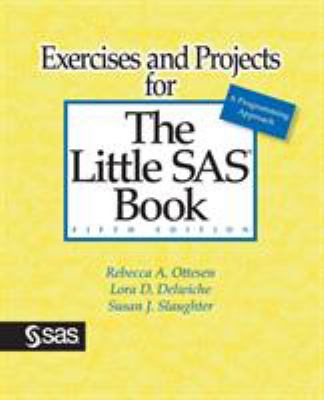Exercises and projects for the Little SAS Book cover image