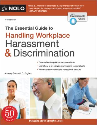 The essential guide to handling workplace harassment & discrimination cover image