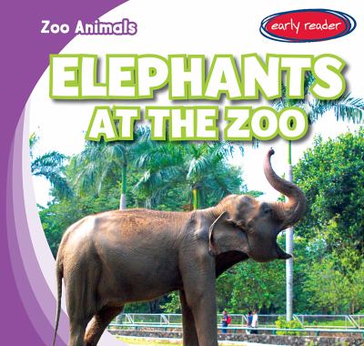 Elephants at the zoo cover image