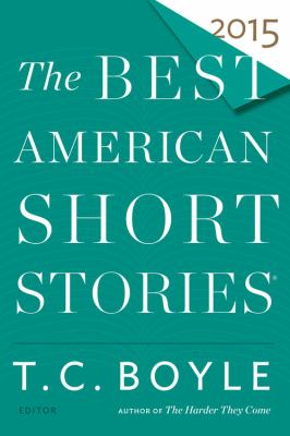 The best American short stories 2015 cover image