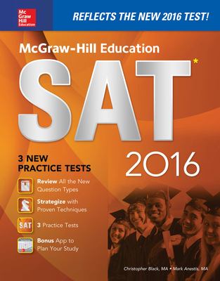 McGraw-Hill Education SAT 2016 Edition cover image
