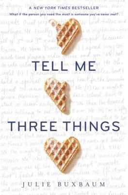 Tell me three things cover image