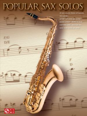 Popular sax solos cover image