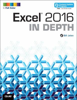 Excel 2016 in depth cover image