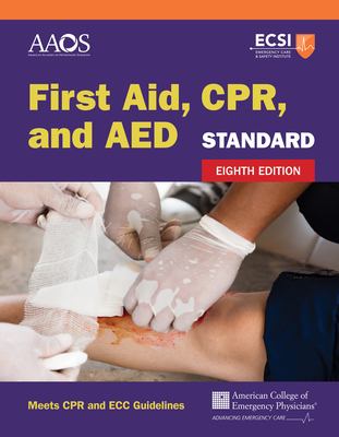 First aid, CPR, and AED. Standard cover image