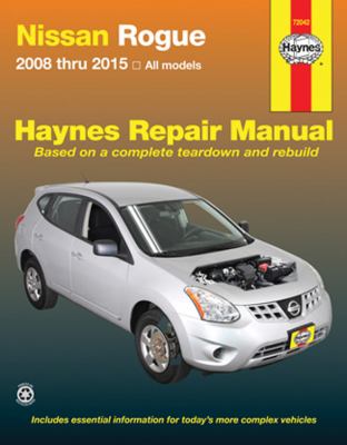 Nissan Rogue automotive repair manual cover image