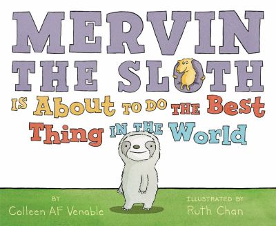Mervin the sloth is about to do the best thing in the world cover image