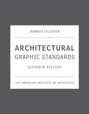 Architectural graphic standards cover image