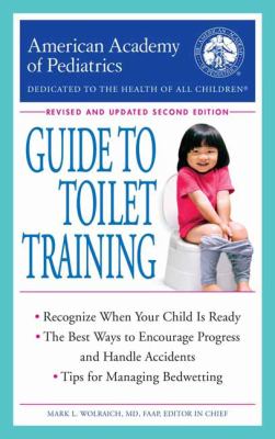 American Academy of Pediatrics guide to toilet training cover image