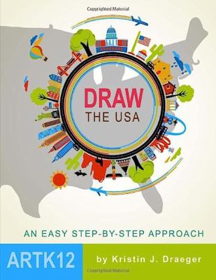 Draw the USA : an easy step-by-step approach cover image
