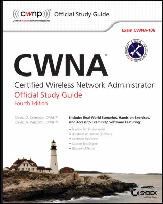 CWNA Certified Wireless Network Administrator official study guide. Exam CWNA-106 cover image