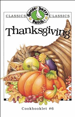 Thanksgiving cookbook cover image