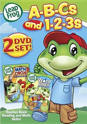 Leap frog. A-B-Cs and 1-2-3s. Word caper , Math circus cover image