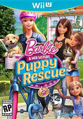 Barbie & her sisters: puppy rescue [Wii U] cover image