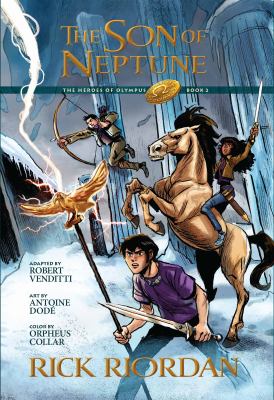 Heroes of Olympus. Book 2, The son of Neptune : the graphic novel cover image