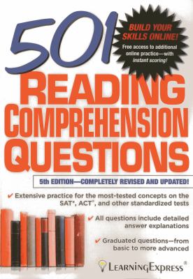 501 reading comprehension questions cover image