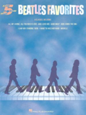 Beatles favorites five finger piano cover image
