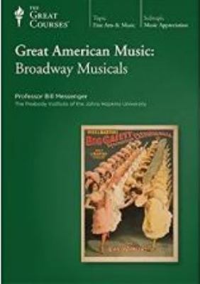 Great American music Broadway musicals cover image