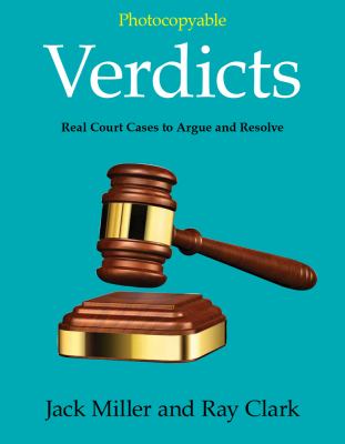 Verdicts : real court cases to argue and resolve cover image