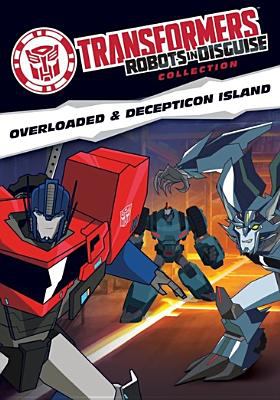 Transformers: robots in disguise collection. Overloaded & Decepticon Island Double feature cover image