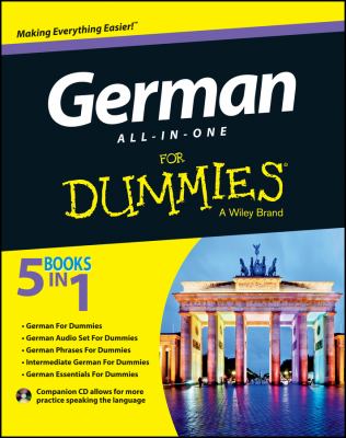 German all-in-one for dummies cover image