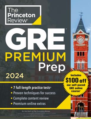 GRE premium prep cover image
